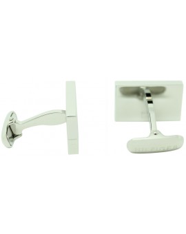 Black and White Rectangular Tommy Hilfiger Cufflinks 2