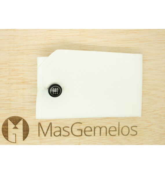 Gemelos para camisa Palanca de Cambios 3D Negros