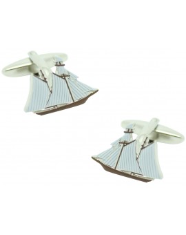 Spanish ship Juan Sebastián Elcano Cufflinks 