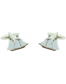 Spanish ship Juan Sebastián Elcano Cufflinks  2