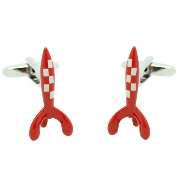 comprar gemelos tintin rojo 3D para camisa