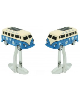 gemelos de La famosa furgoneta hippie Volkswagen para camisa