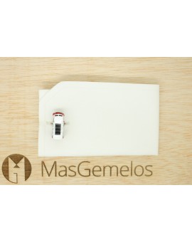 gemelos para camisa furgoneta roja hippie