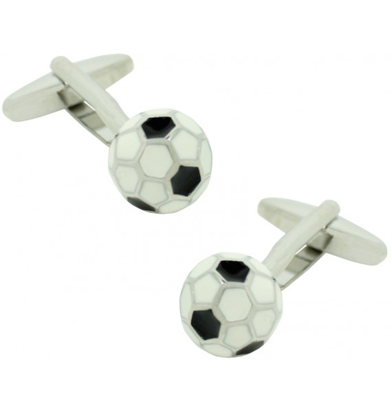 gemelos para camisa balon de futbol 3D