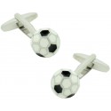 gemelos para camisa balon de futbol 3D