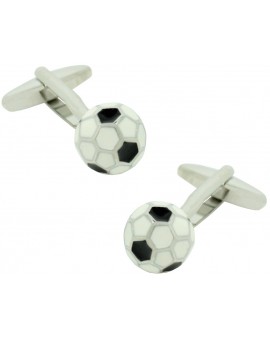 gemelos para camisa balon de futbol 3D