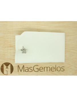 gemelos para boda de sky con camisa de gemelos