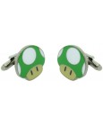 Gemelos para camisa Seta Verde Super Mario Bros.