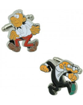 Gemelos para camisa Mortadelo y Filemón 