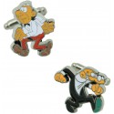 Gemelos para camisa Mortadelo y Filemón 