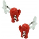 Red Boxing Glove Cufflinks 