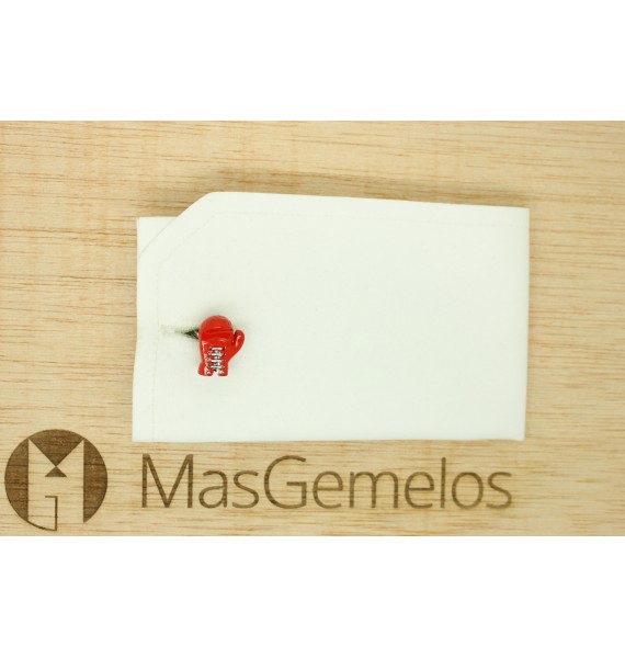 gemelos para boda guantes boxeo rojo campeonato