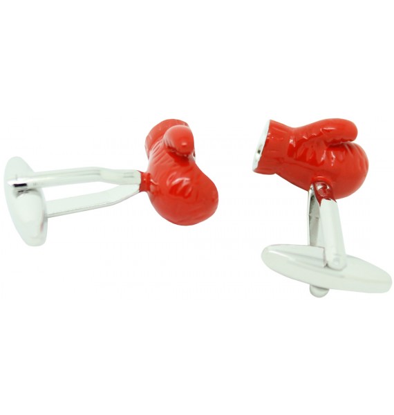 Red Boxing Glove Cufflinks 