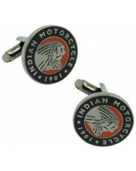 Indian Motorcycle Logo Cufflinks 