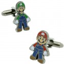 Gemelos para camisa Mario y Luigi