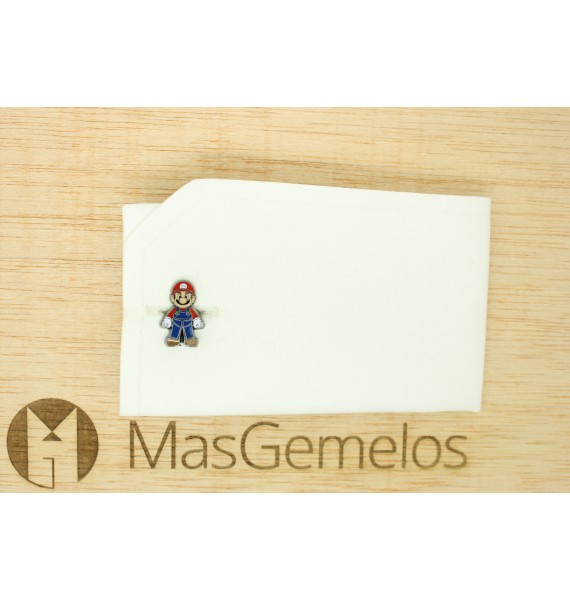 Gemelos para camisa Mario y Luigi