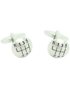Gear Shift With Six Gears Cufflinks  2