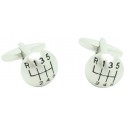Gear Shift With Six Gears Cufflinks 