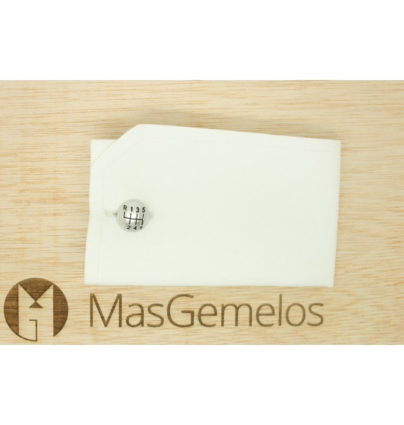 Gemelos camisa para hombre palanca de cambios con seis marchas