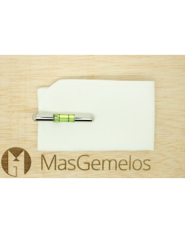 Alfiler de corbata para hombre nivel verde