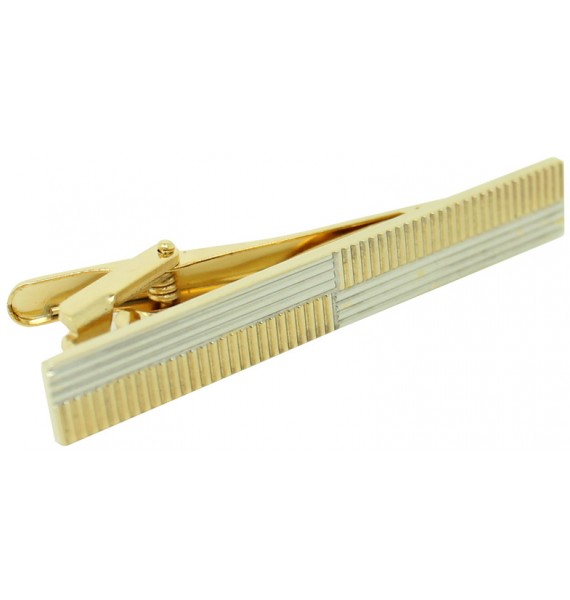 Gold and Silver Tie Bar