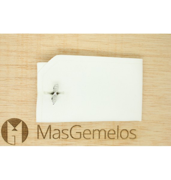 Gemelos para camisa símbolo de ADN