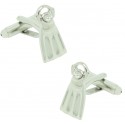 Dive Fin Cufflinks 